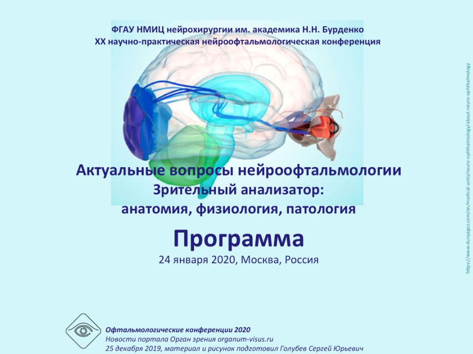 Нейроофтальмология Конференция 24 января 2020