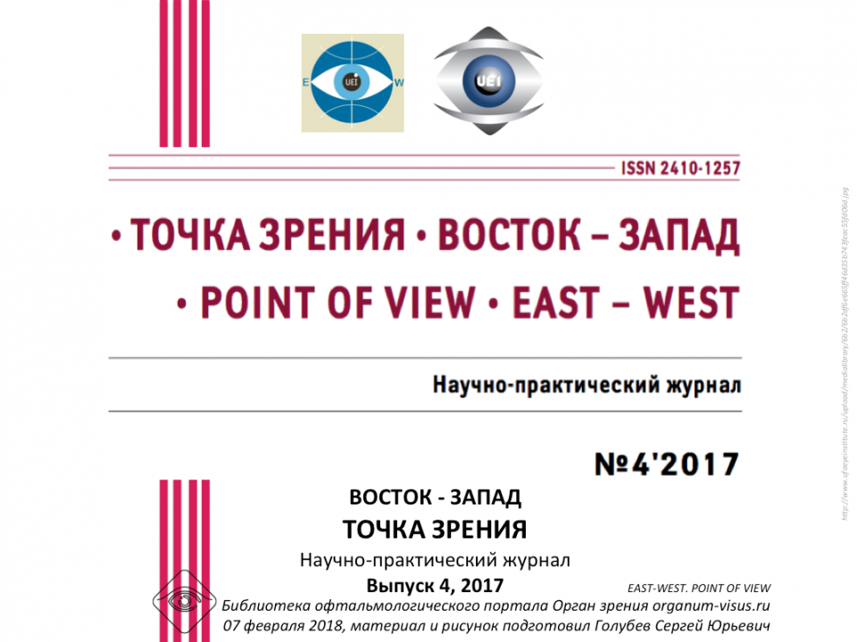 Журнал Точка зрения Восток-Запад