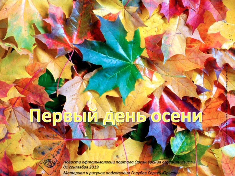 Портал Орган зрения Первый день осени