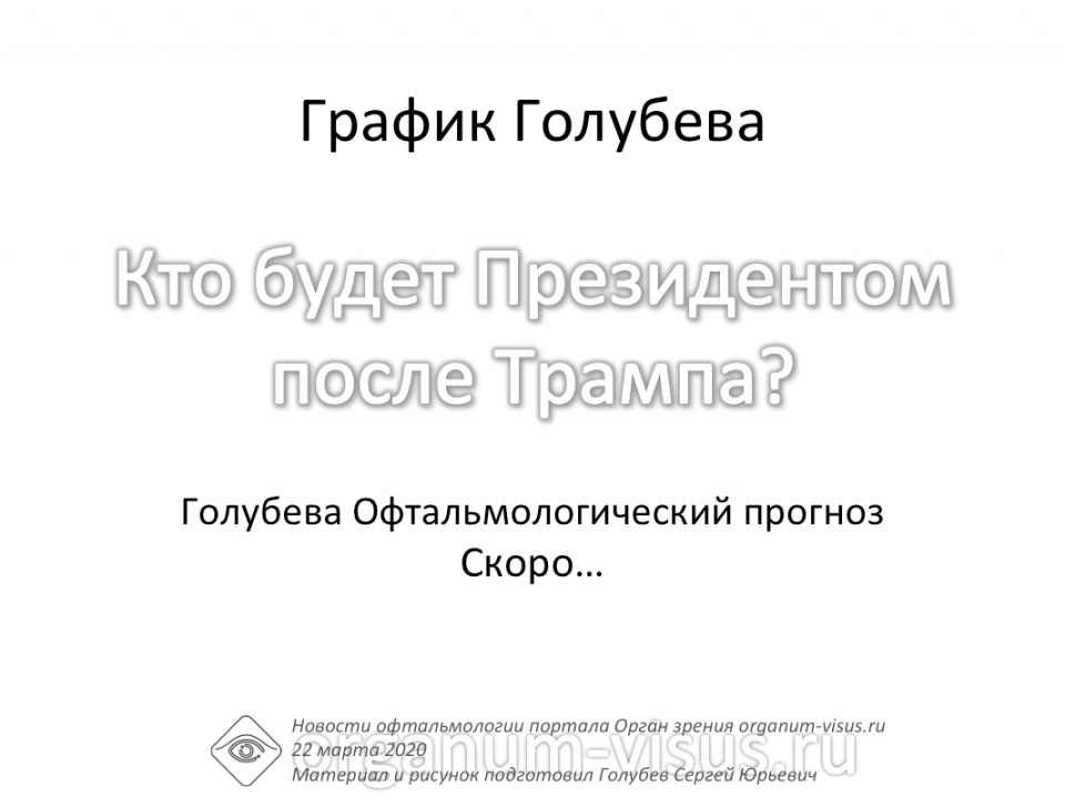 График Голубева Кто будет Президентом после Трампа
